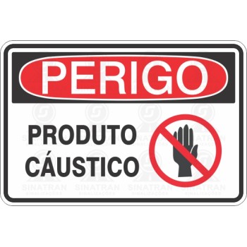 Produto cáustico